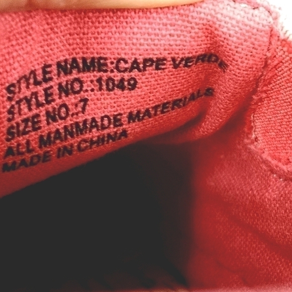 Seven7 Cape Verde Style# 1049 Women's 7 Pink and Tan Vegan Slip-on Espadrilles - Picture 6 of 8